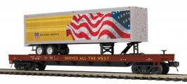 MTH 2095422 Union Pacific Flat Car O Scale