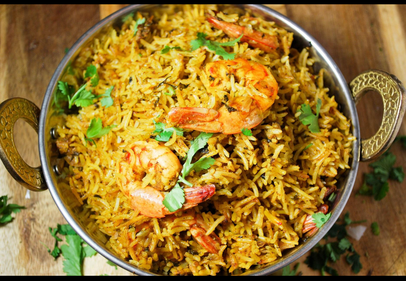 Shrimp Biryani