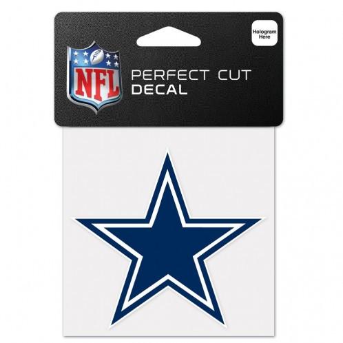 Dallas Cowboys Perfect Cut Decal 4x4"