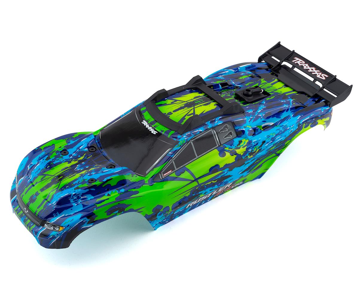 Rustler 4x4 VXL Body Green 6717G