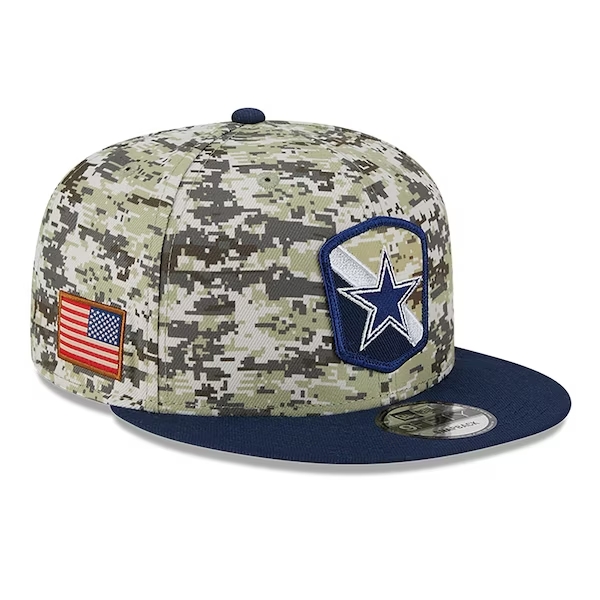 Dallas Cowboys 2023 New Era Salute to Service Snapback Hat
