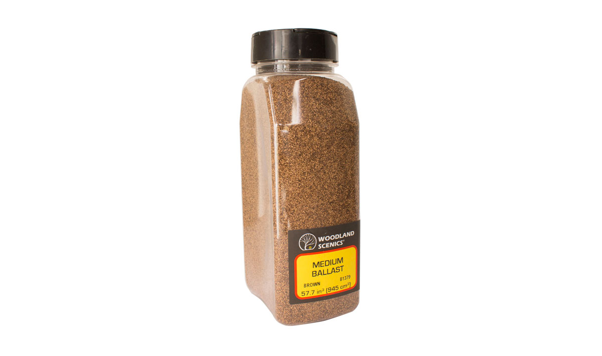 Coarse Ballast Brown any scale
