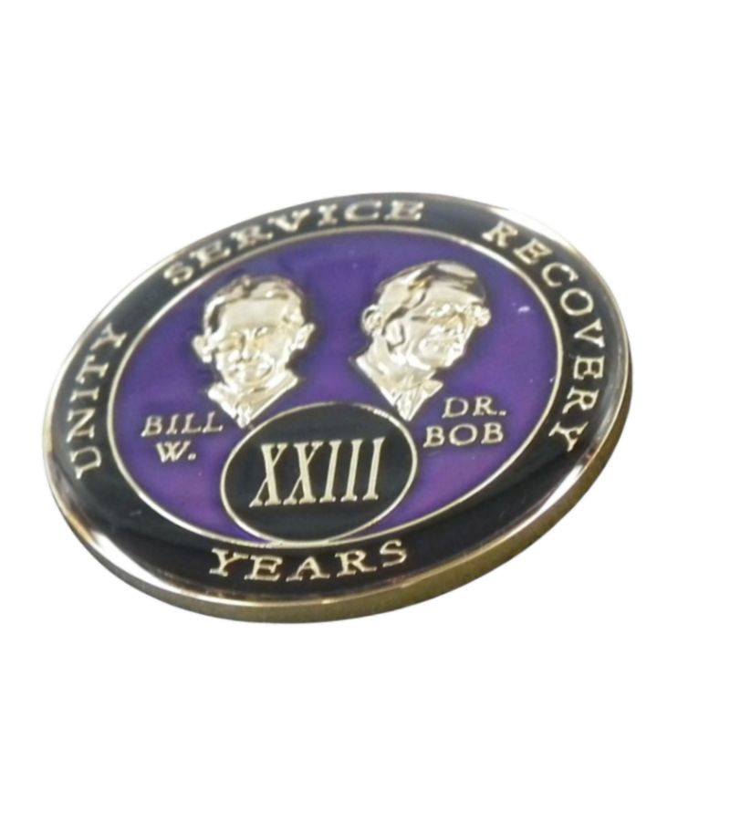 Bill and Bob Purple on Gold Triplate
