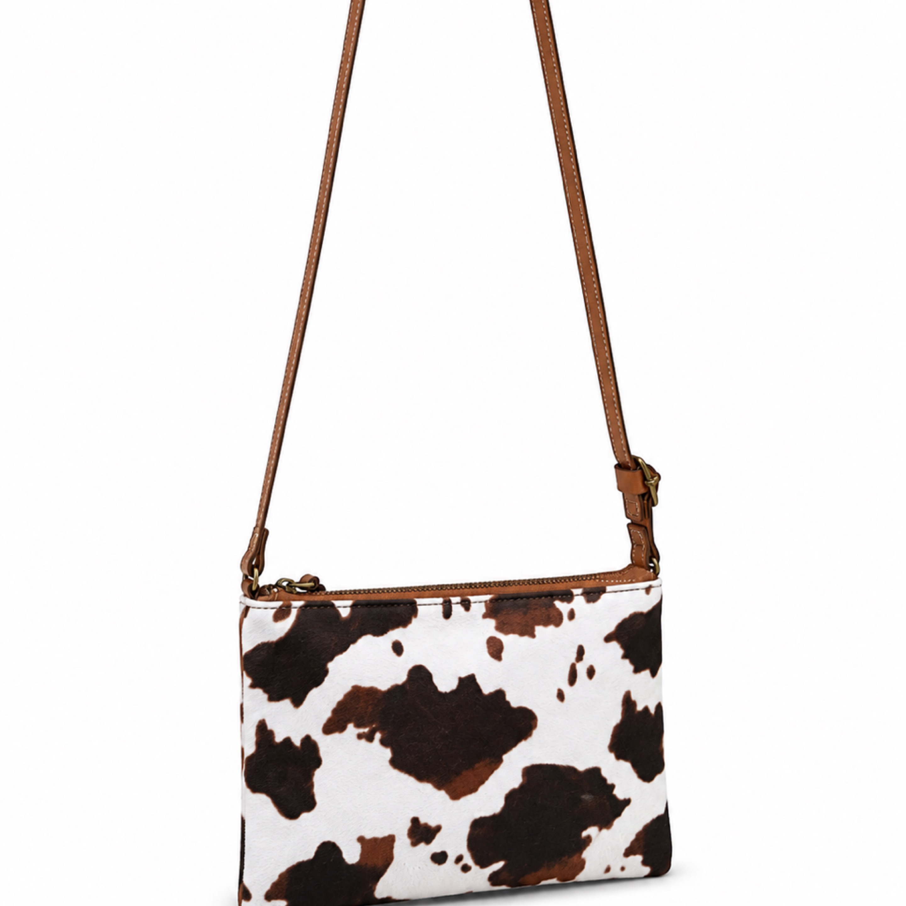 Cow Print Crossbody Purse