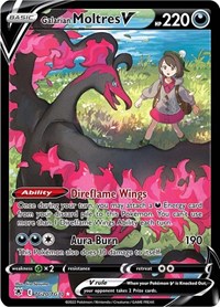 Galarian Moltres V TG20/TG30 Ultra Rare NM
