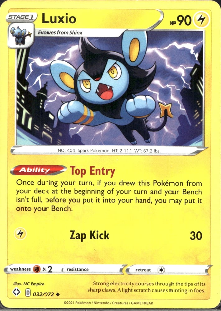 Luxio - SWSH4.5 32/72