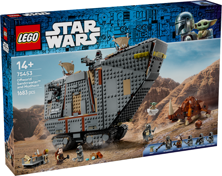 75453 Offworld Sandcrawler™ and Mudhorn
