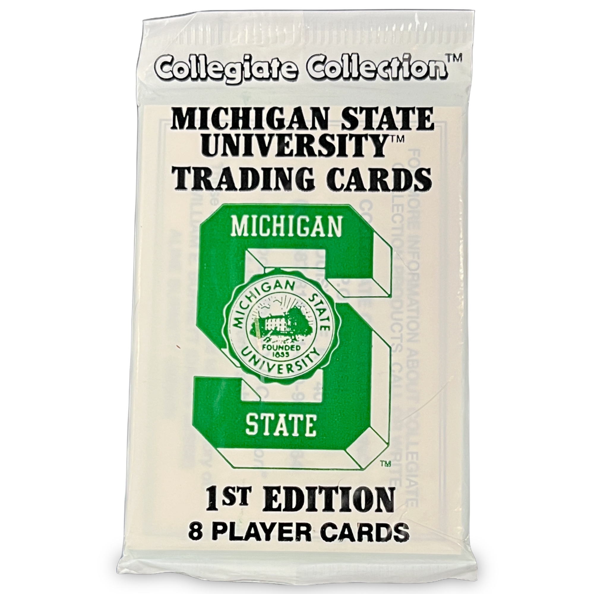 1990 Michigan State Spartans Collegiate Collection 1st Edition Sports Cards Pack