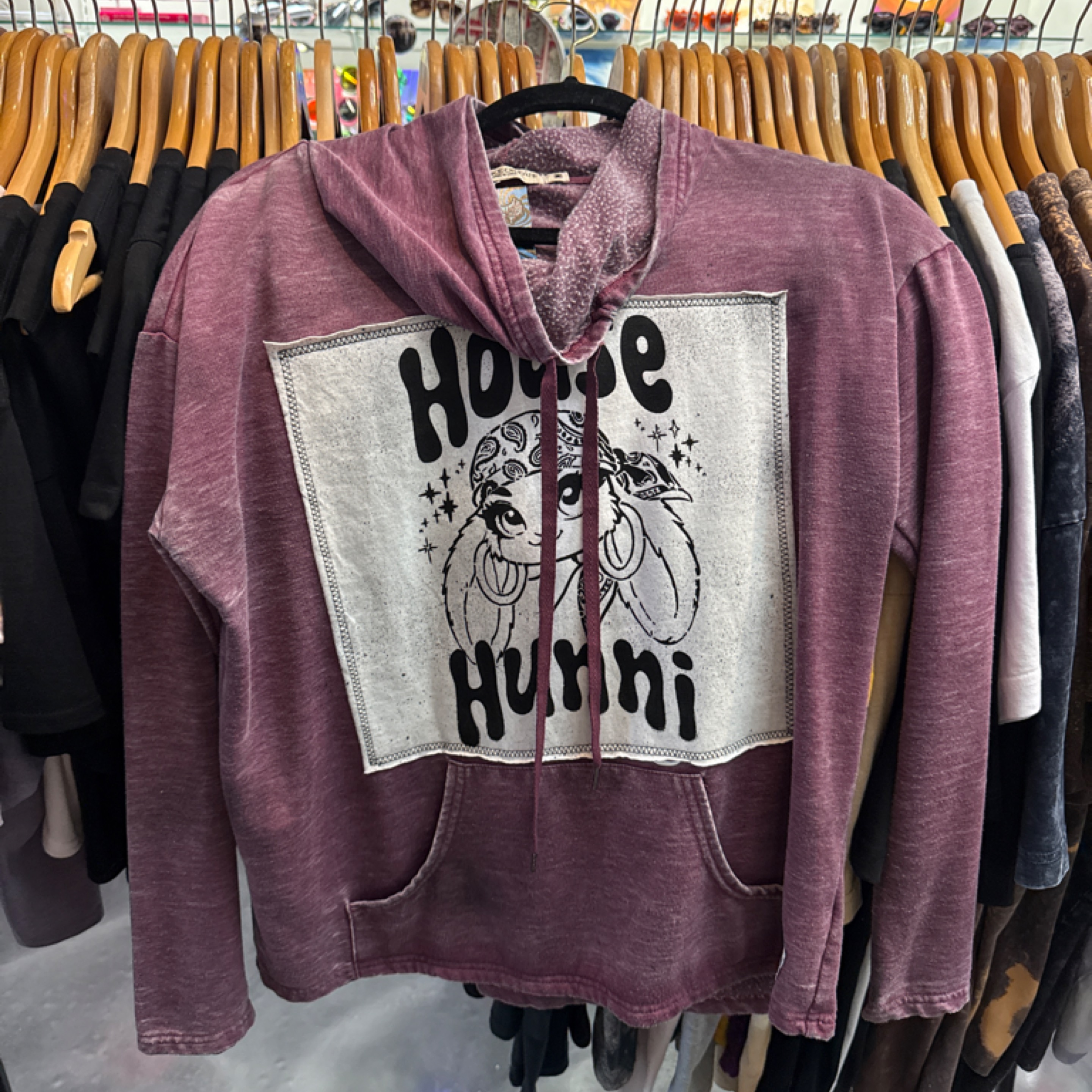 House Hunni Purple Sweatshirt Ascension Society