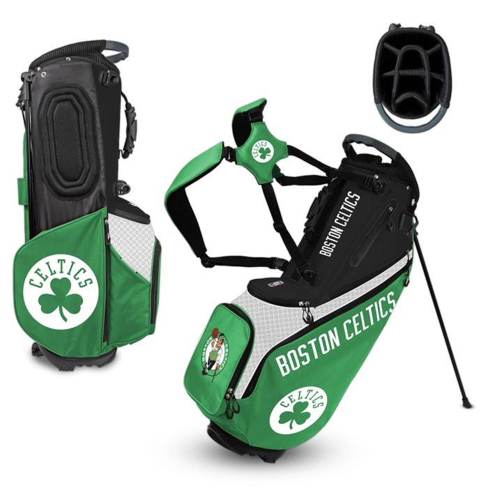 Boston Celtics Hybrid Back Nine Carry Golf Bag