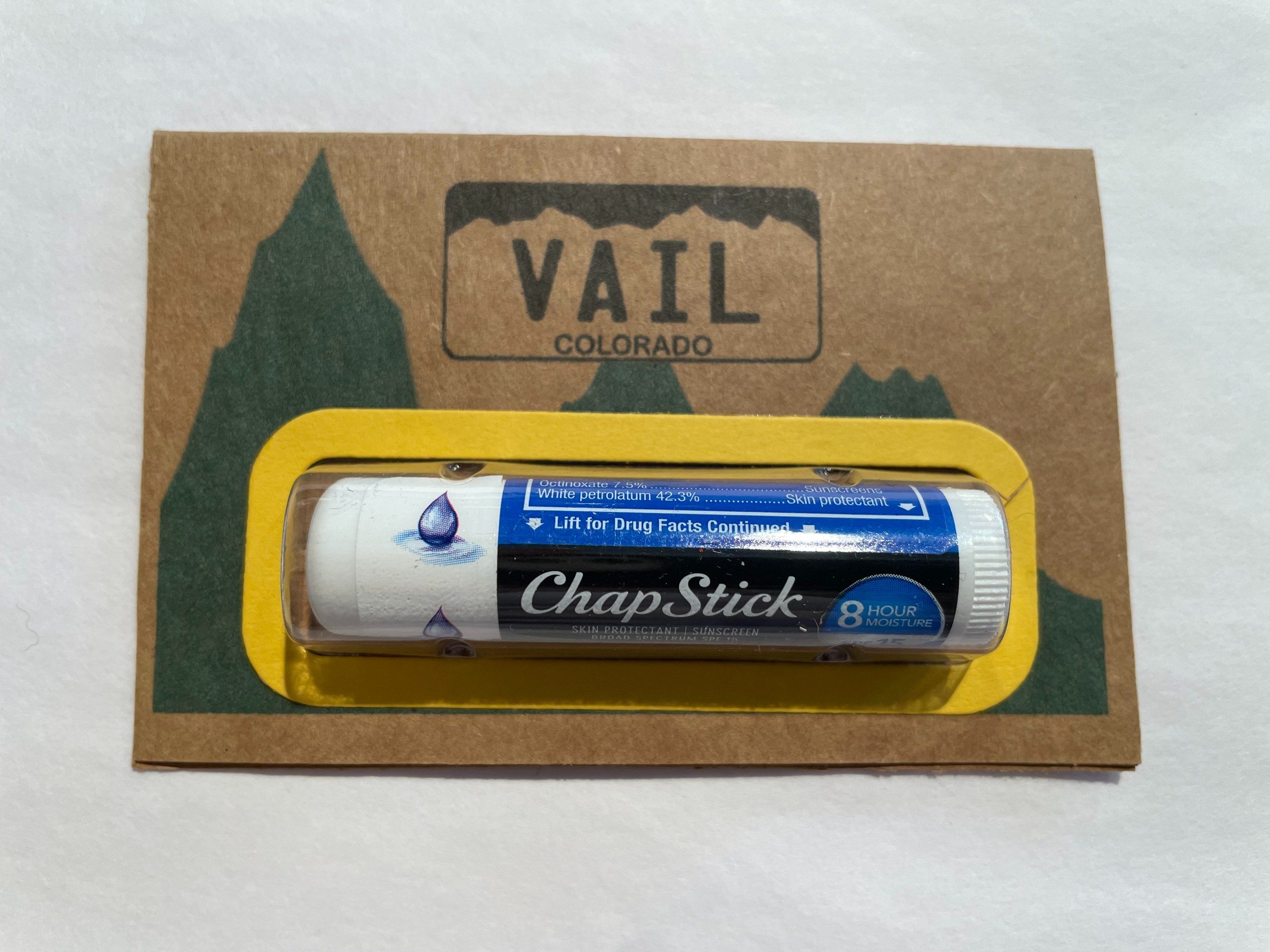 Lip Balm Vail Notecard