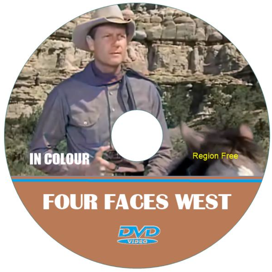 Four Faces West (1948) in Color. DVD