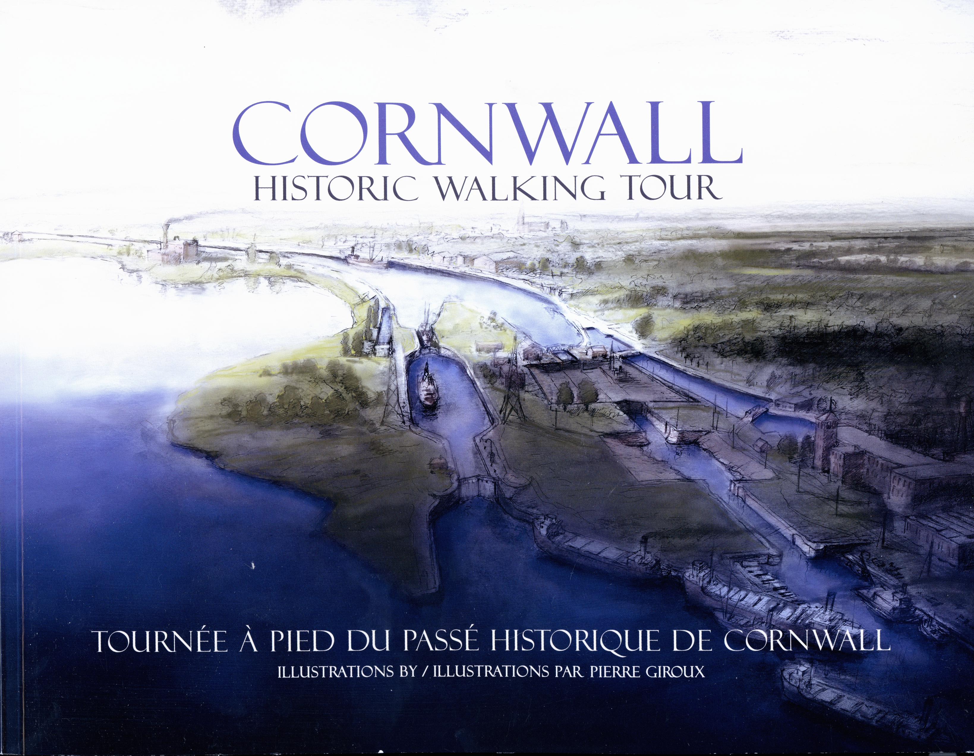 Cornwall Historic Walking Tour - illustrations by Pierre Giroux