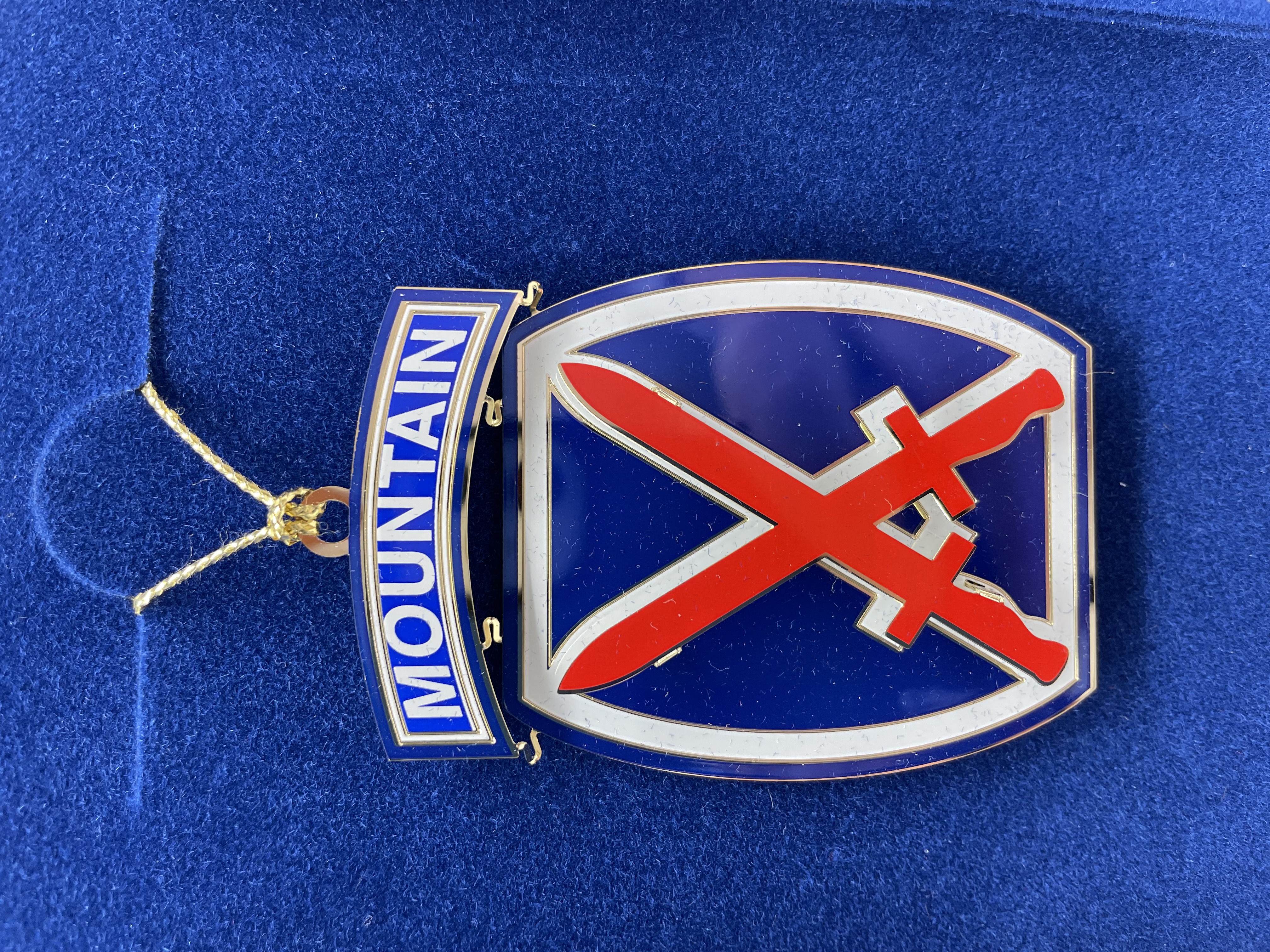 10th Mountain Division Ornament