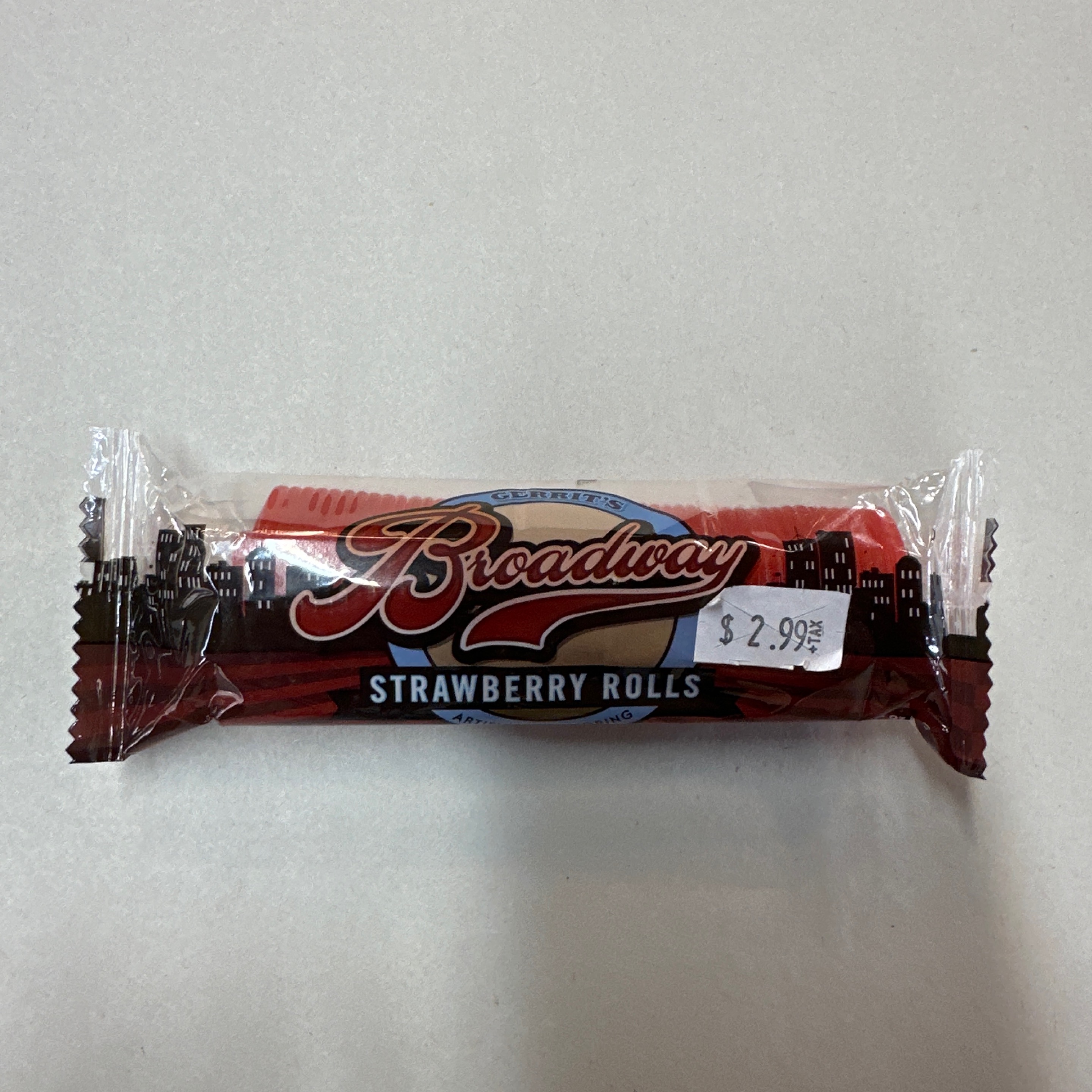 Broadway Strawberry Roll 2oz