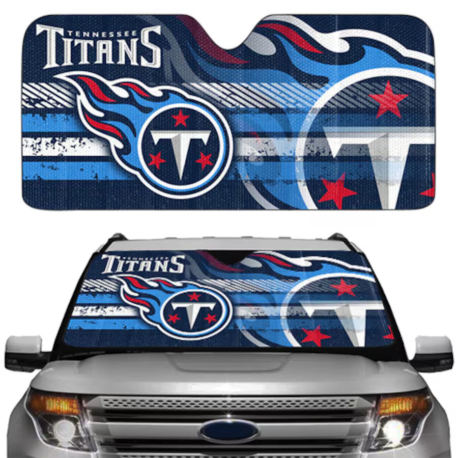 Tennessee Titans Auto Sun Shade 59x27"