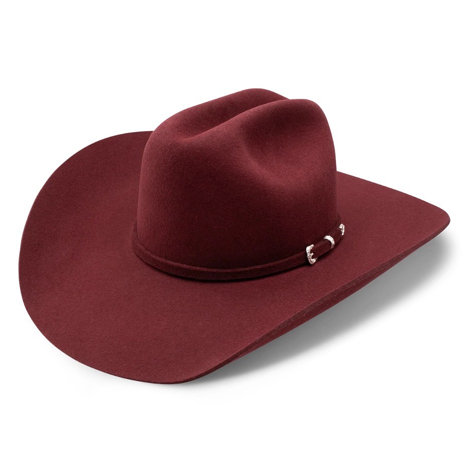 Charlie 1 Horse The Cow Girl Hat - Cranberry