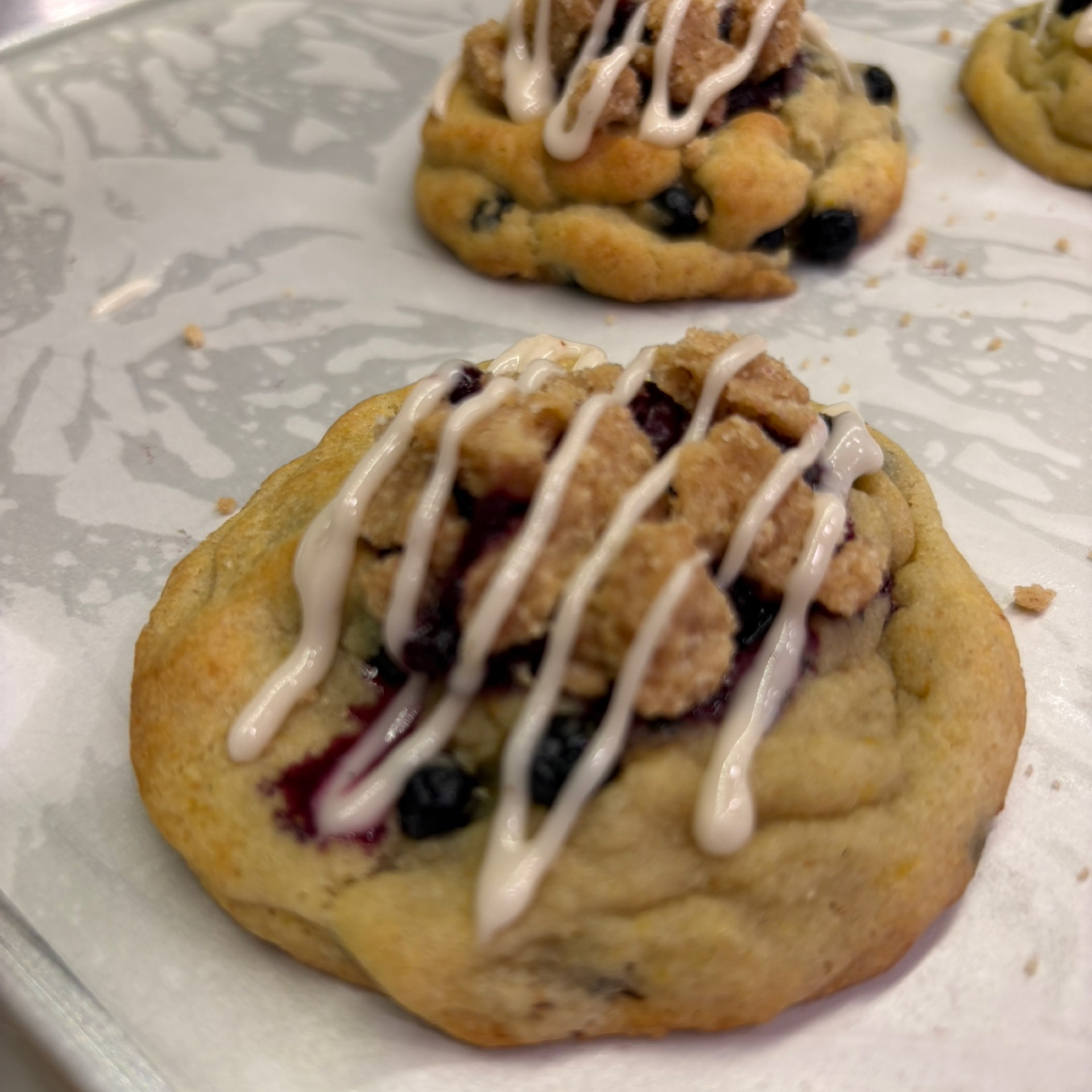 Photo of Blueberry Muffin Cookie