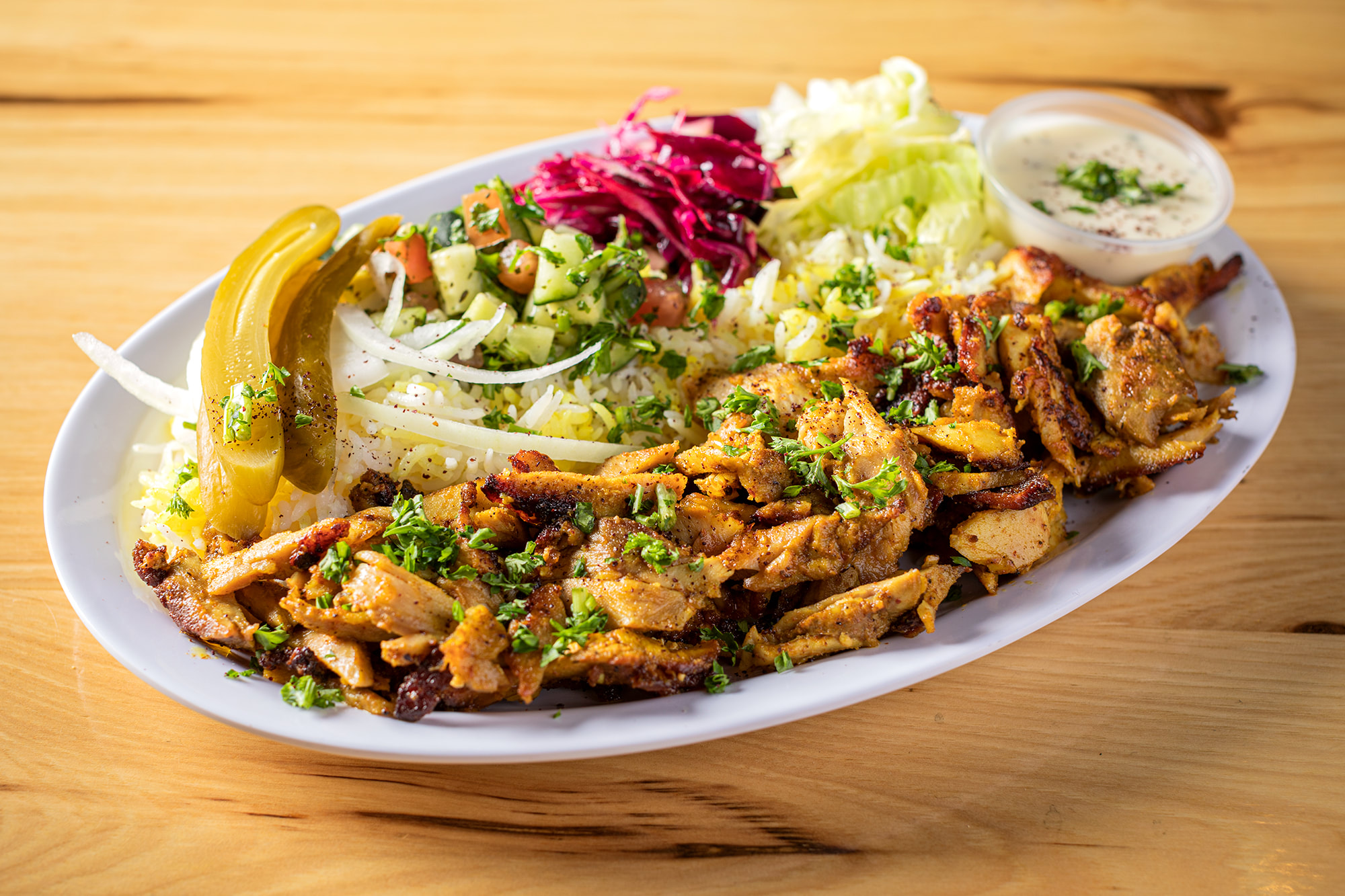 Chicken Shawarma Plate