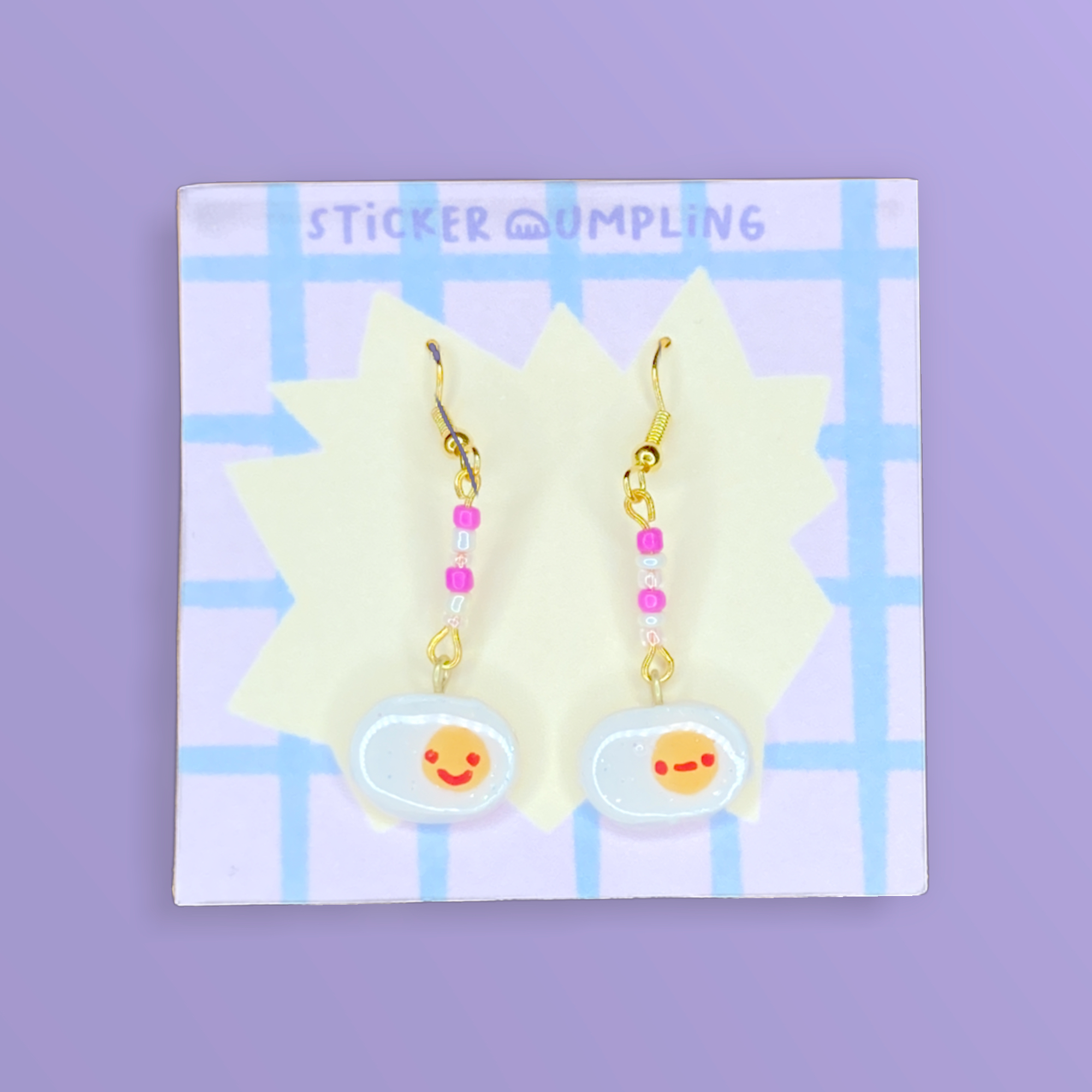Sunny Egg Earring