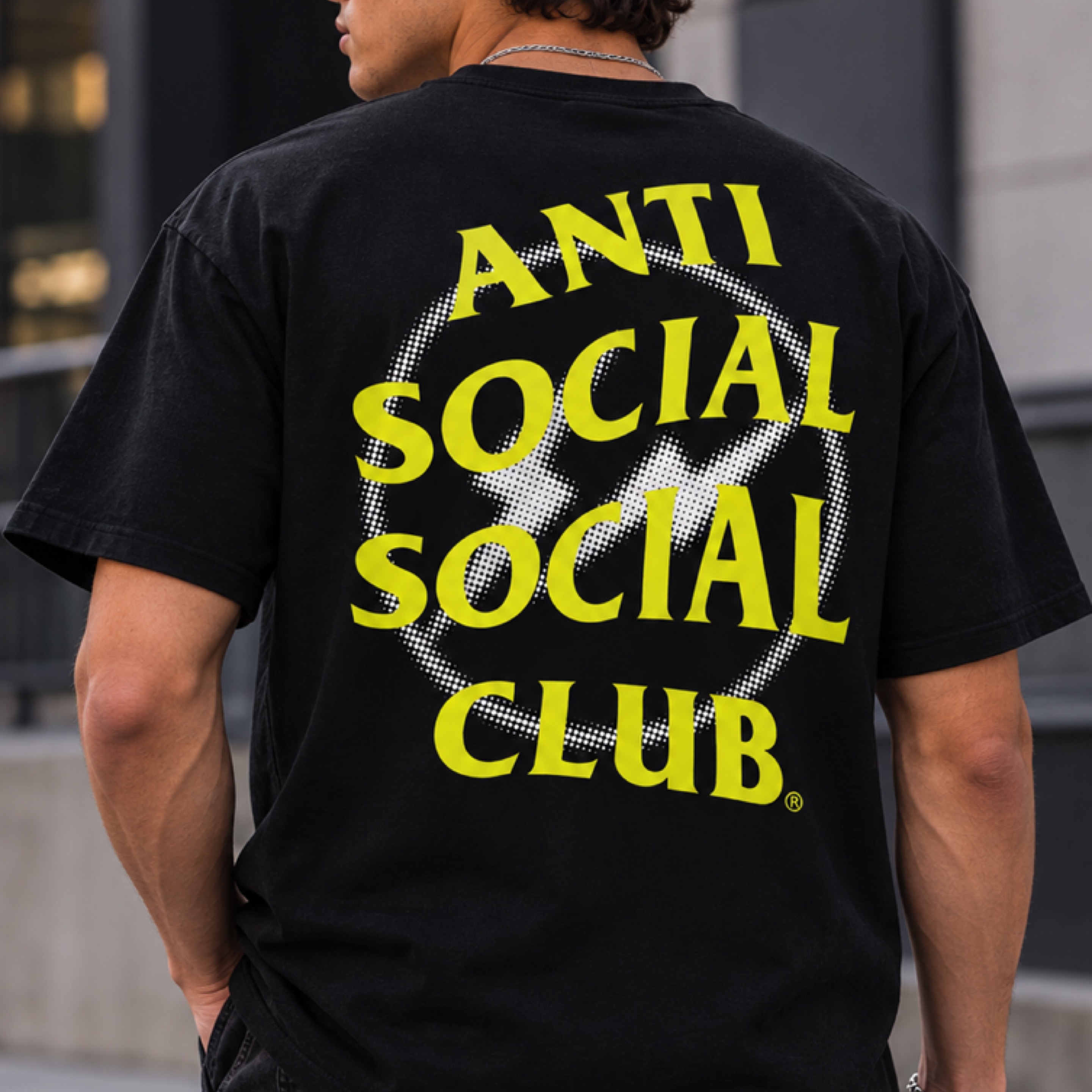 Anti Social Club (Yellow Fragment) Sz. M
