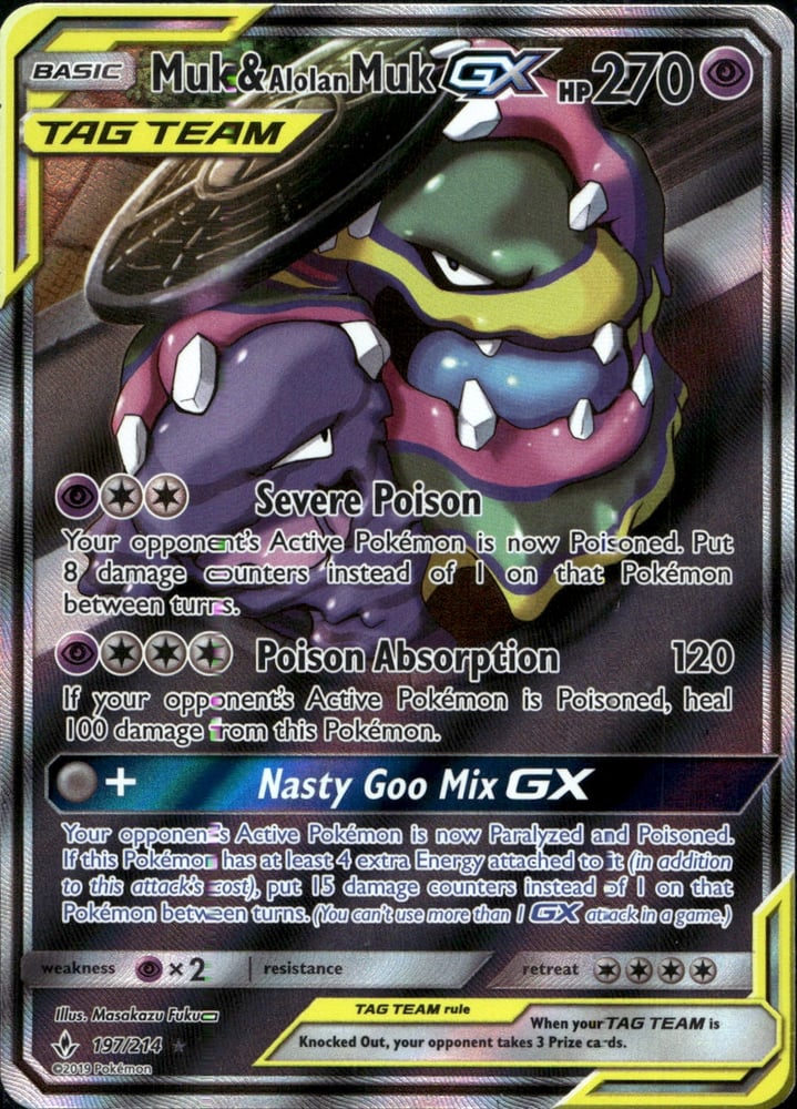 Muk & Alolan Muk GX - SM10 197/214