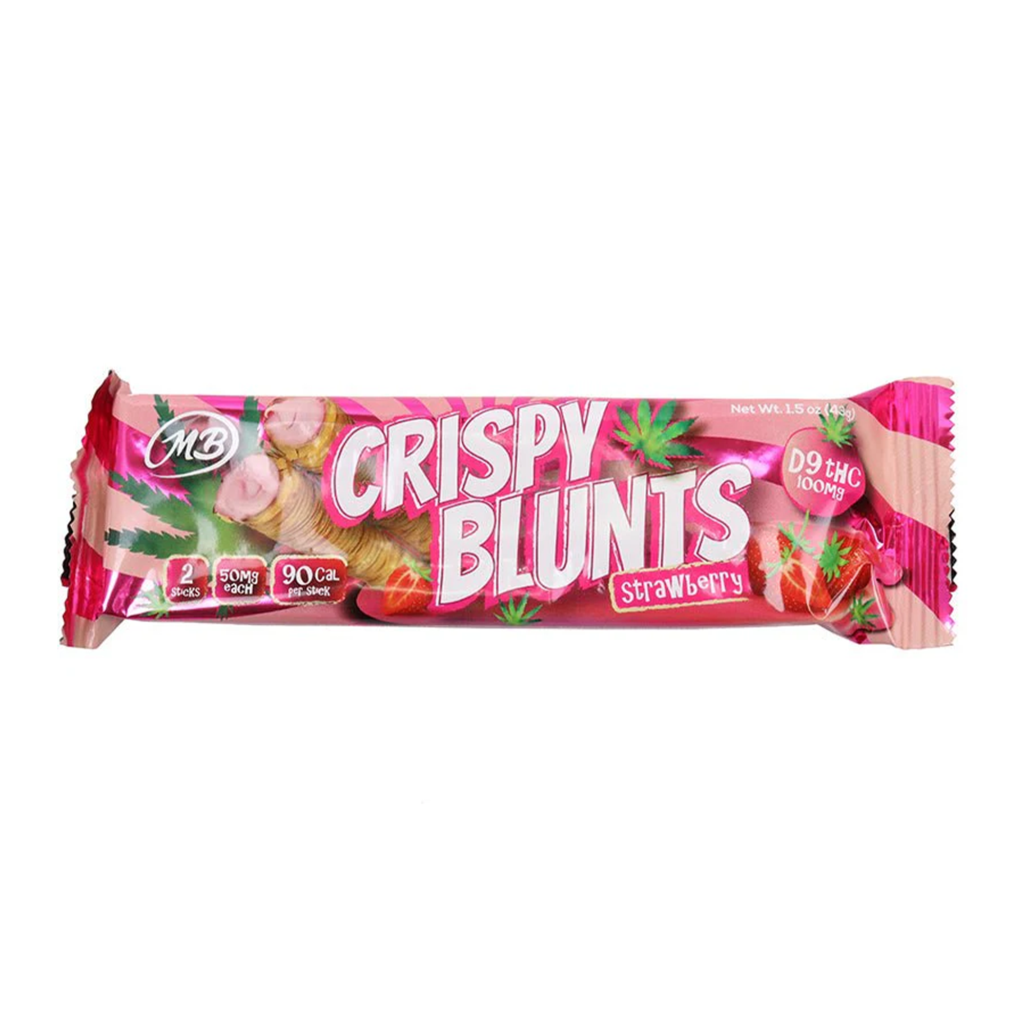 Crispy Blunts Strawberry THCA 100mg