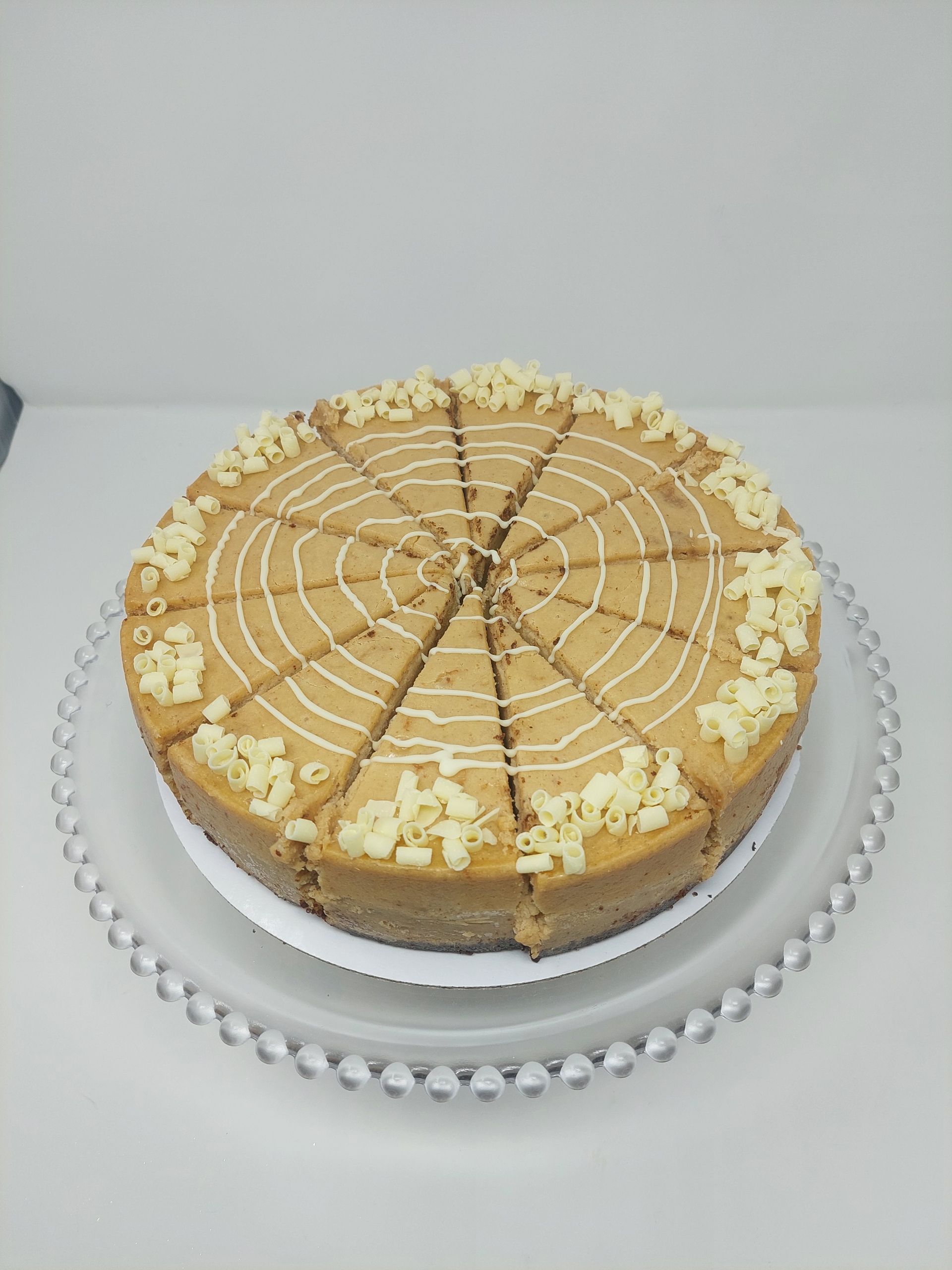 9" Cinderella Cheesecake – Peanut Butter Chocolate Cheesecake