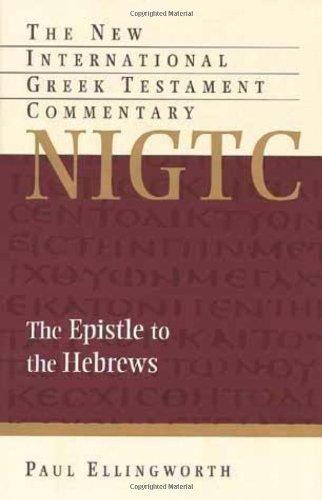Cover of The Epistle to the Hebrews 1 Edition (NIGTC)