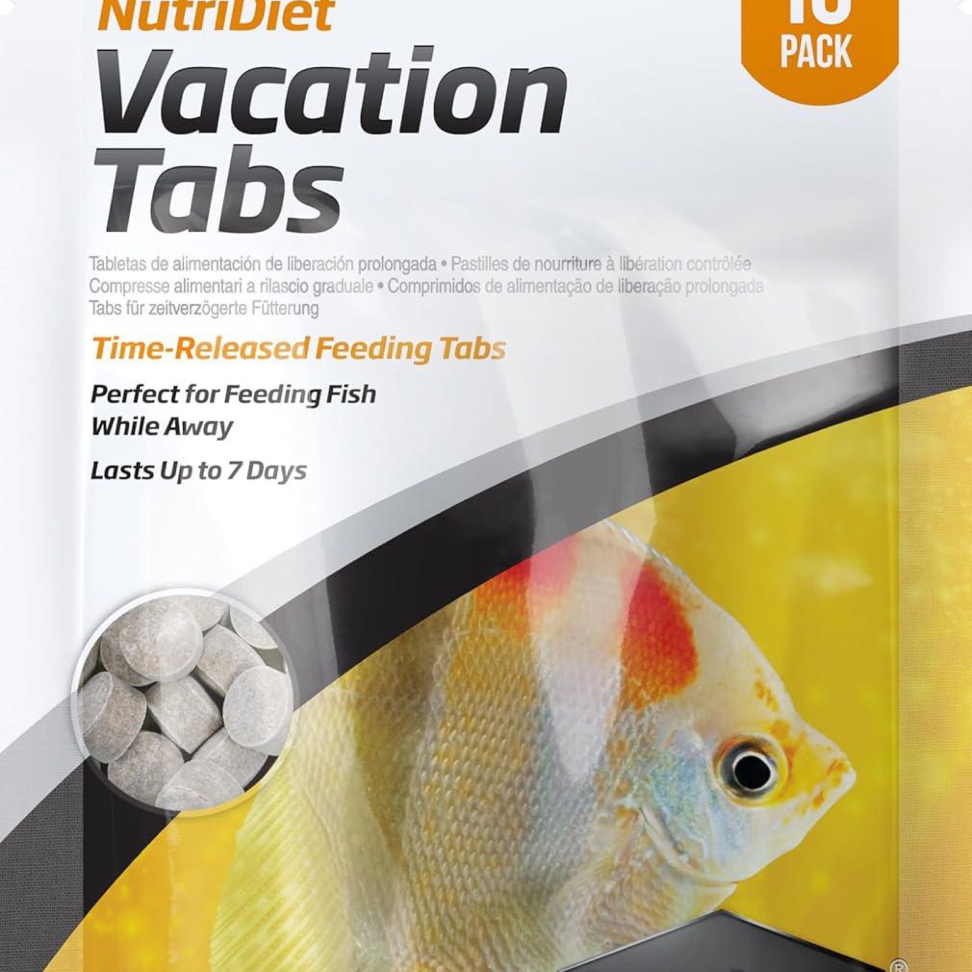 Seachem Nutridiet Vacation Tabs (10 Pack)