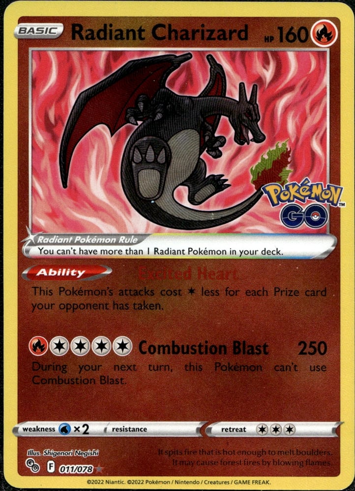 Radiant Charizard - SWSH10.5 11/78