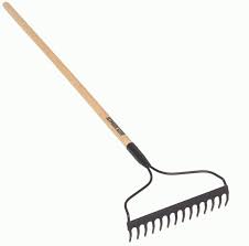 Seymour S200 Bow Rake, 48" Wood