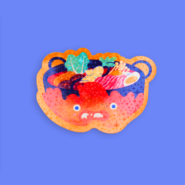 Calcifer Hotpot Sticker