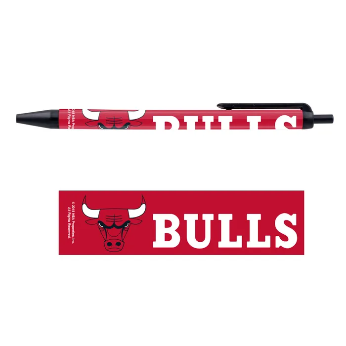 Chicago Bulls Click Pens 5pk