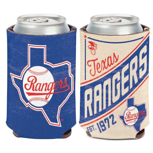 Texas Rangers Vintage Can Cooler