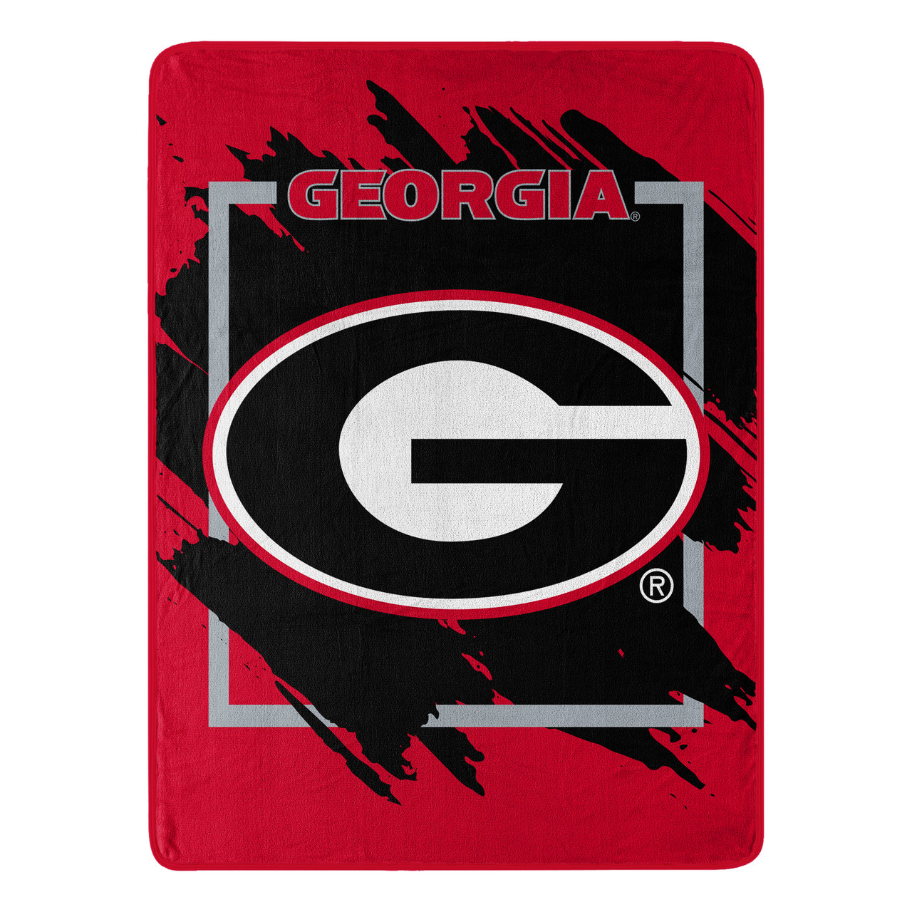 Georgia Bulldogs Micro Raschel Dimensional Design Blanket
