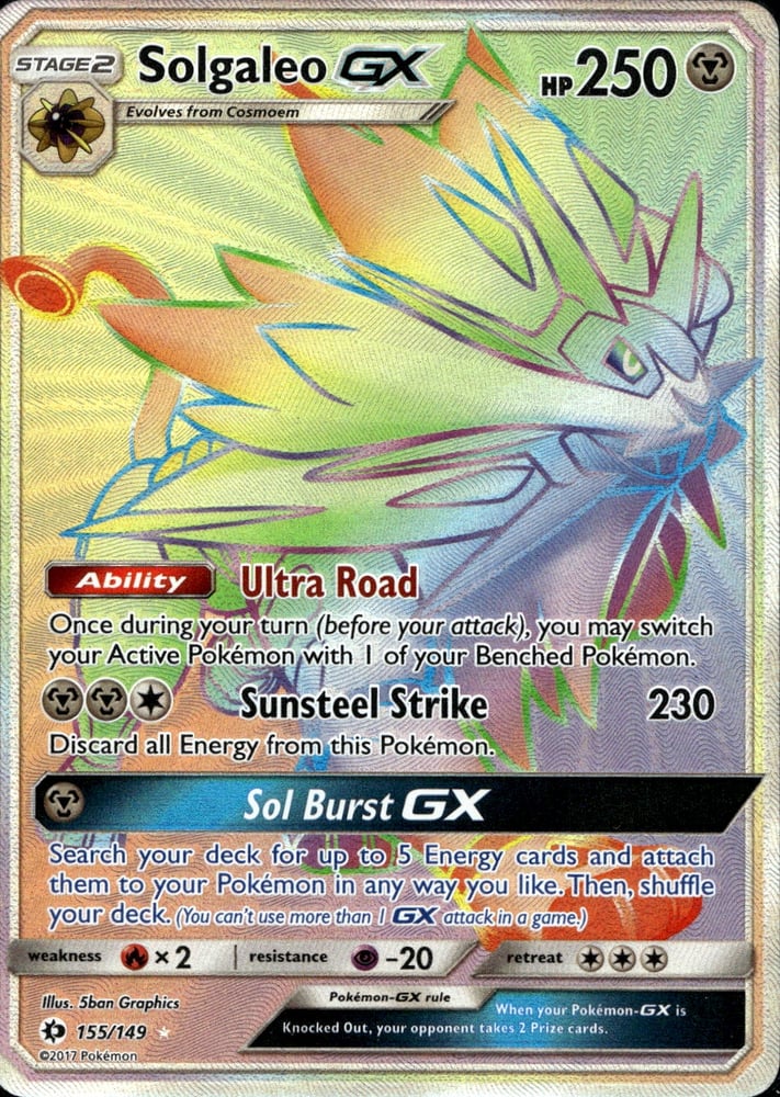 Solgaleo GX - SM1 155/149