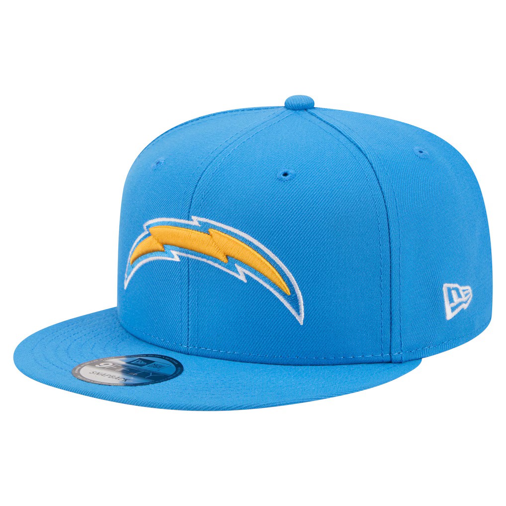 Los Angeles Chargers Powder Blue New Era 9FIFTY Snapback Hat