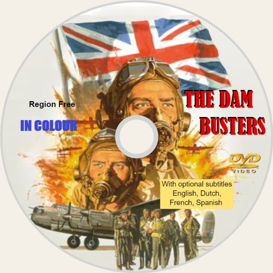 The Dam Busters, in Color. DVD.