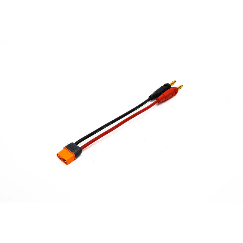 IC3 Device Charge Lead 6"/4mm Bullets