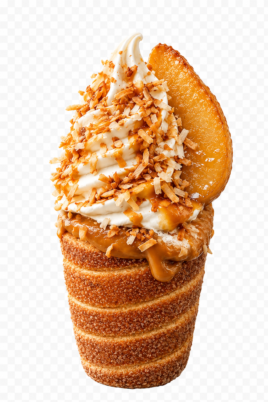 Caramelized Pear & Toasted Coconut