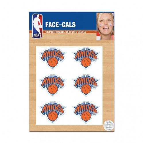 New York Knicks Face Cals Tattoos