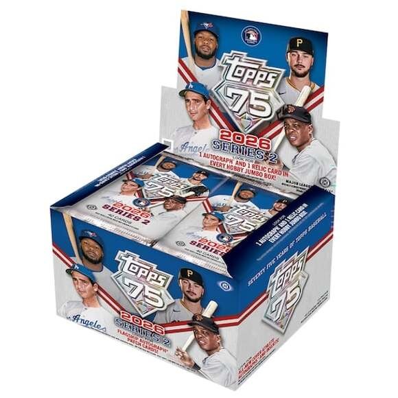 2026 Topps Series Two Baseball Hobby Jumbo Box