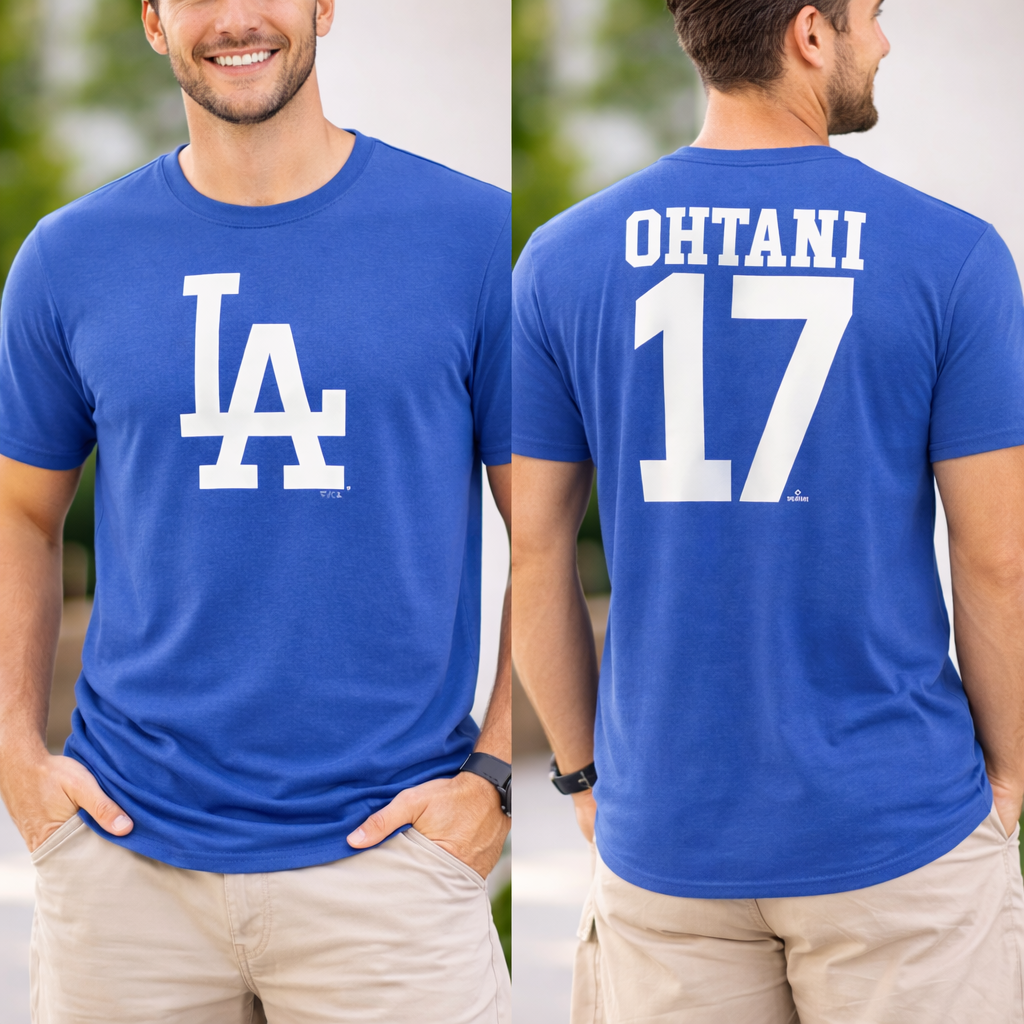 Los Angeles Dodgers Shohei Ohtani #17 Player Shirt