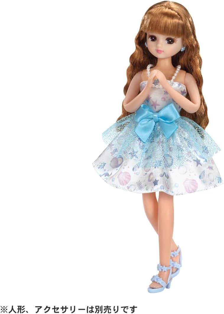 タカラトミー リカちゃんドレス LW-02 マリンなパーティー リカちゃん人形 着せ替え 洋服 服 ドレス ワンピースおままごと おもちゃ 3歳以上 サムネイル3