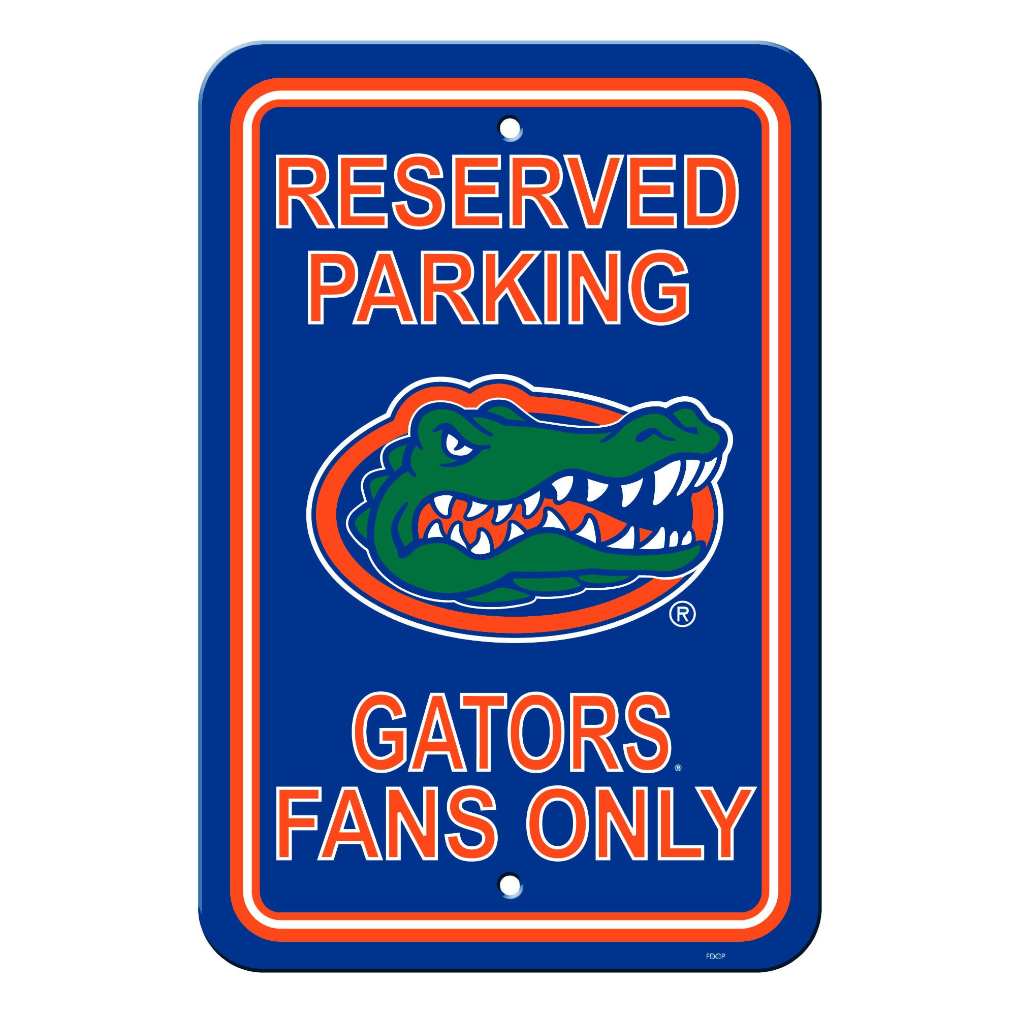 Florida Gators Sign Reserved Parking Sign 12x18"