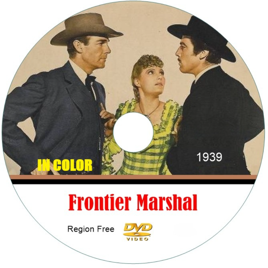 Frontier Marshal (1939) in Color, DVD