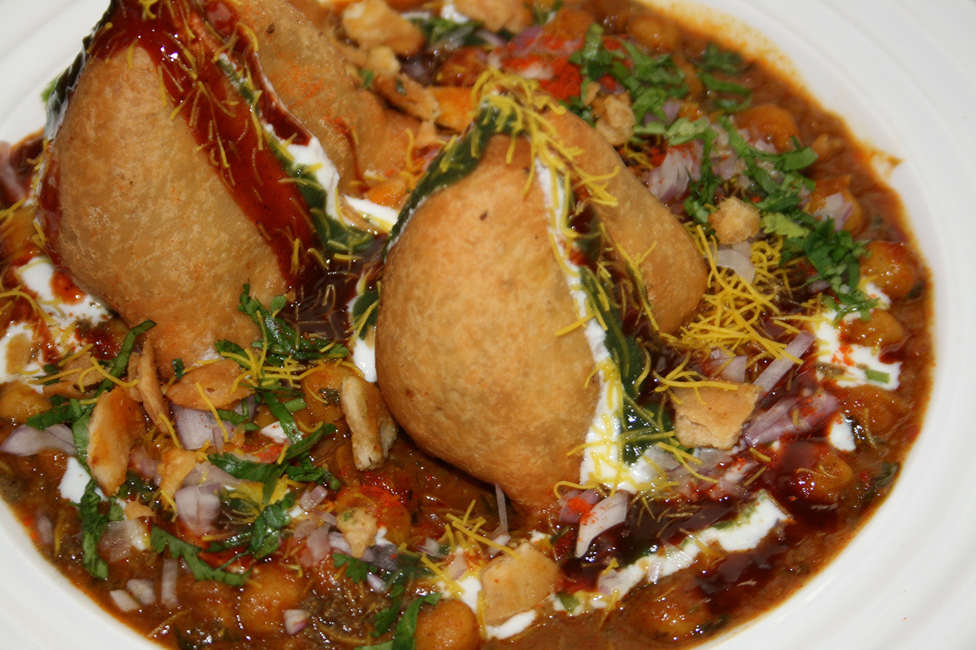 Samosa Chaat