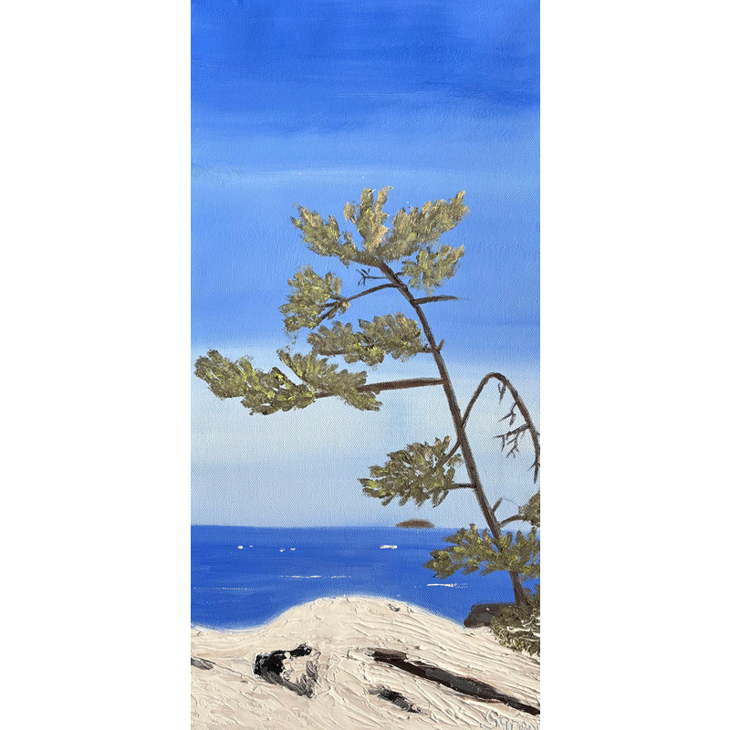 Bending Tree (10" x 20")