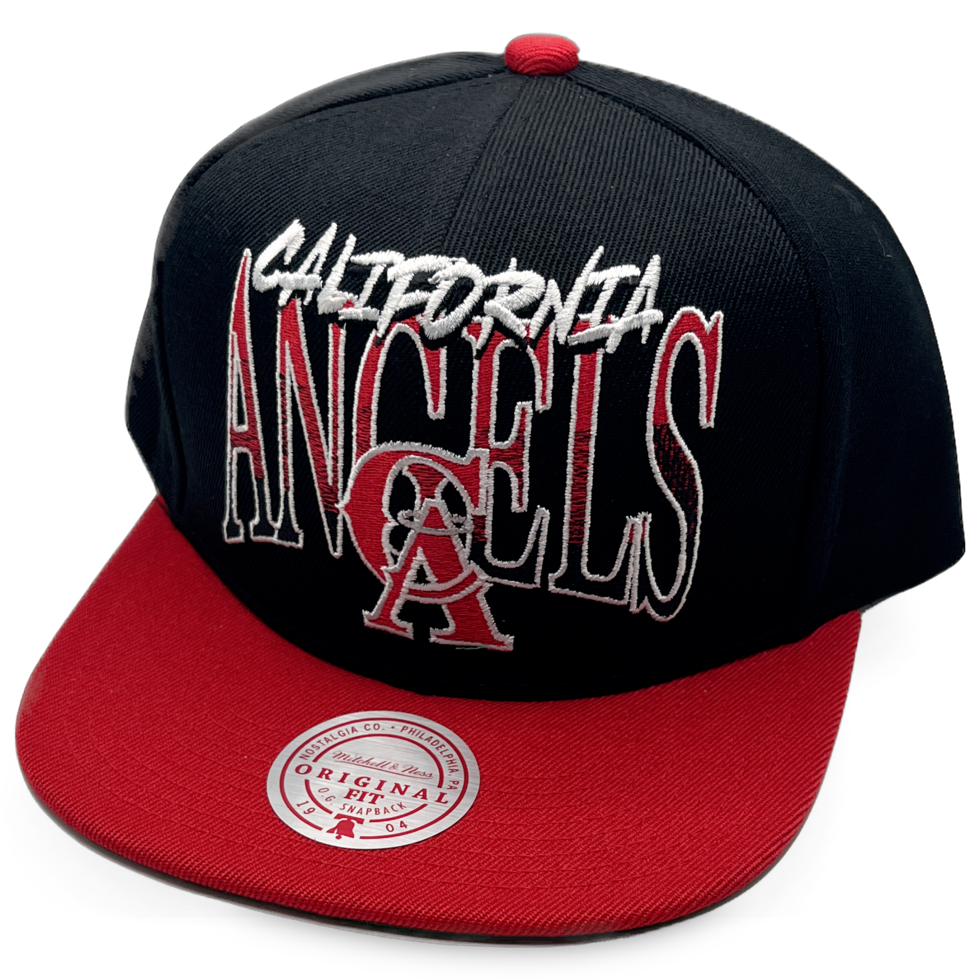 California Angels Retro Rise Up Mitchell and Ness Snapback Hat